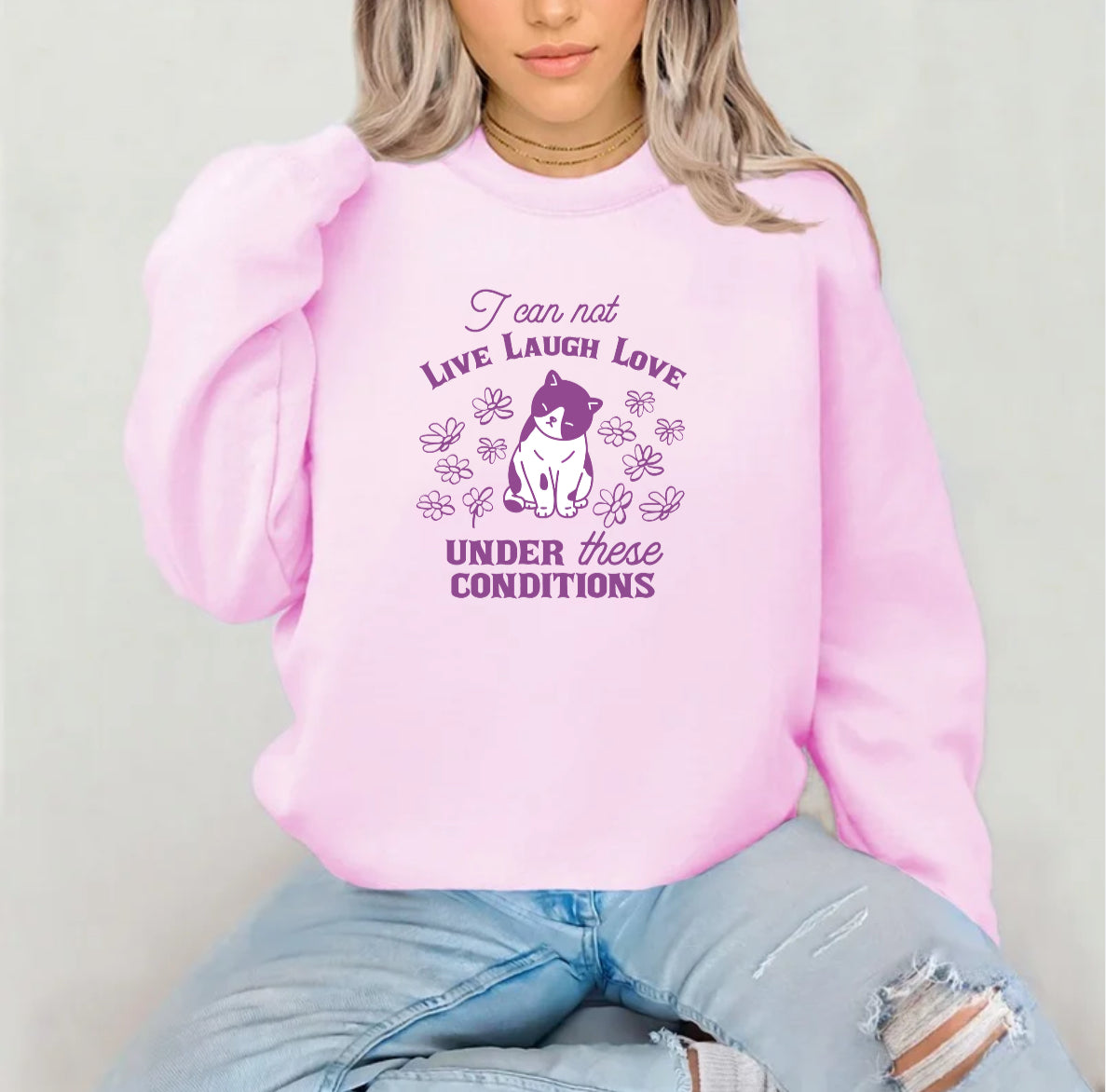 Mental Health- Live Laugh Love Sublimated Top