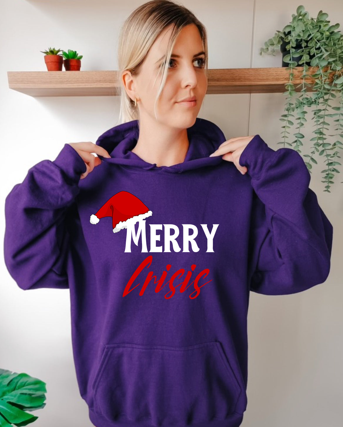 Holiday- Merry Crisis Top