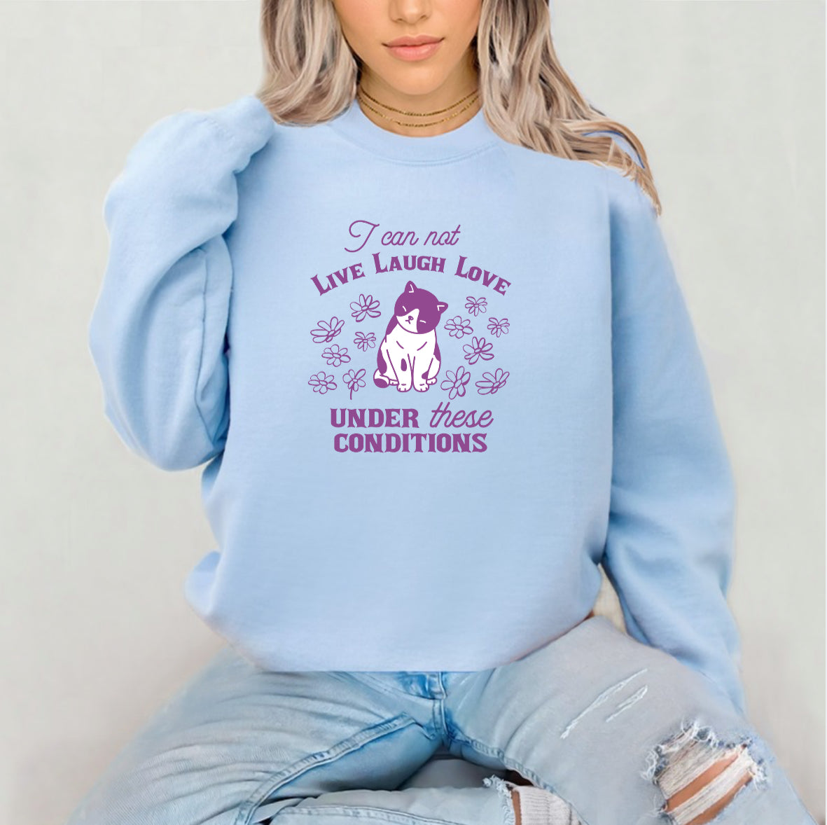 Mental Health- Live Laugh Love Sublimated Top