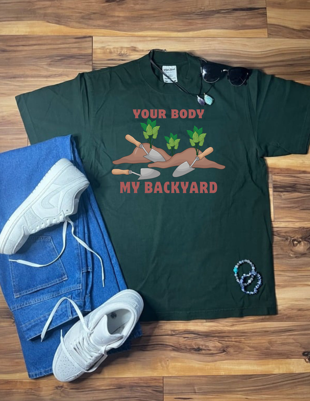 Your Body My Backyard Tee