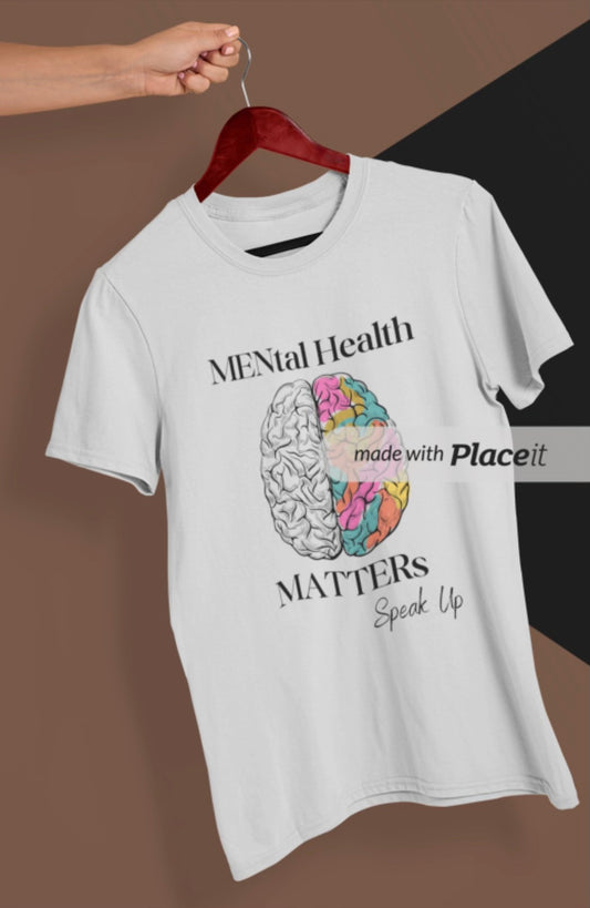 6.MENtal Health MATTERs T shirt (NyteSky Original)