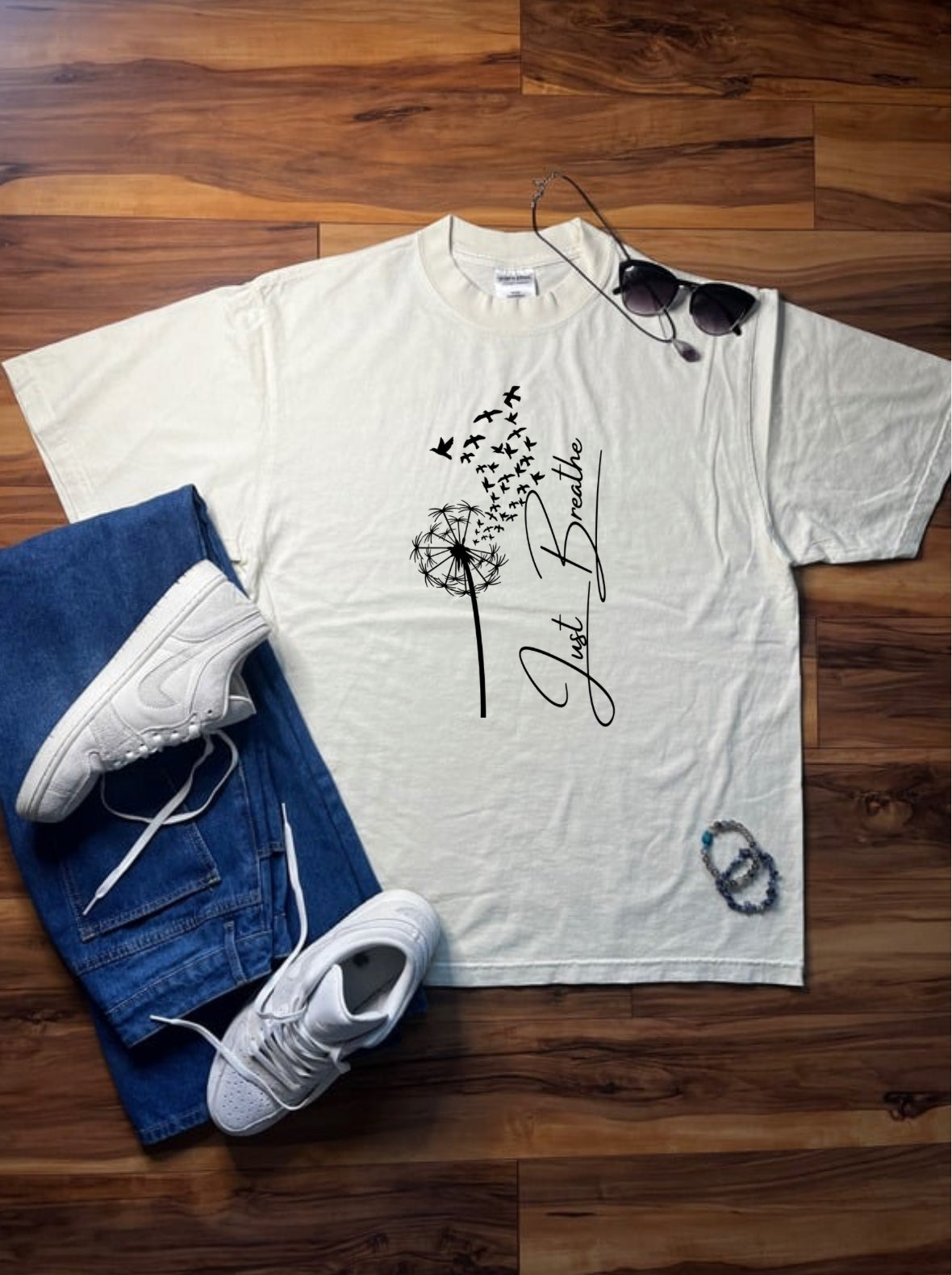 Just Breathe Tee