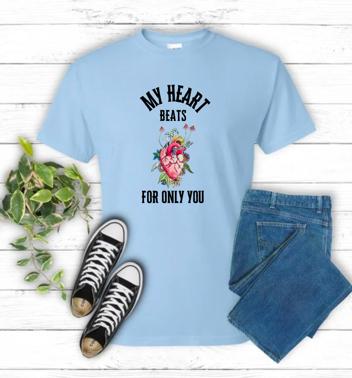 Valentines- My Heart Sublimated Top