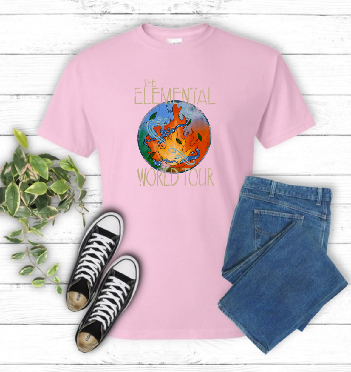 Books- The Elemental World Tour Sublimation Top