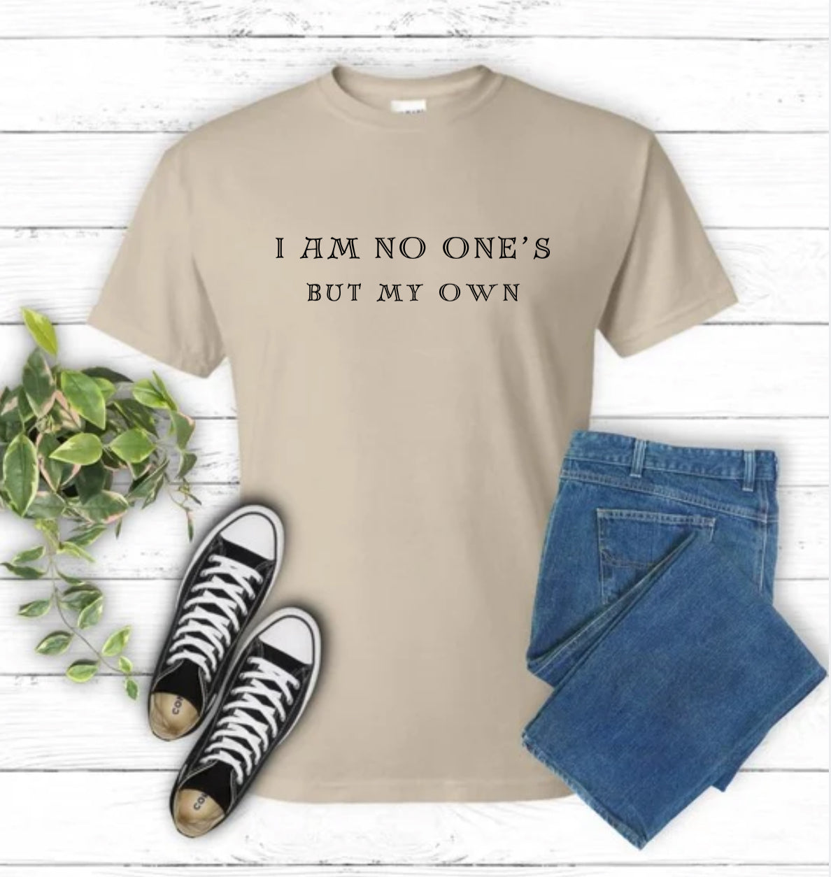 Officially Licensed- I Am No One’s Sublimation Top