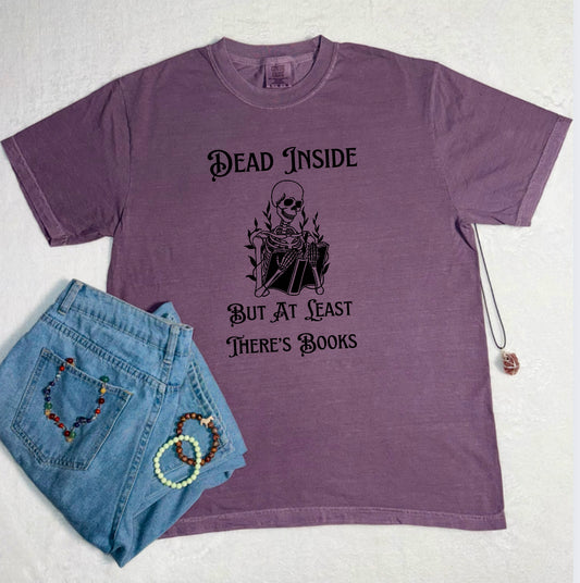 Books- Dead Inside Tee