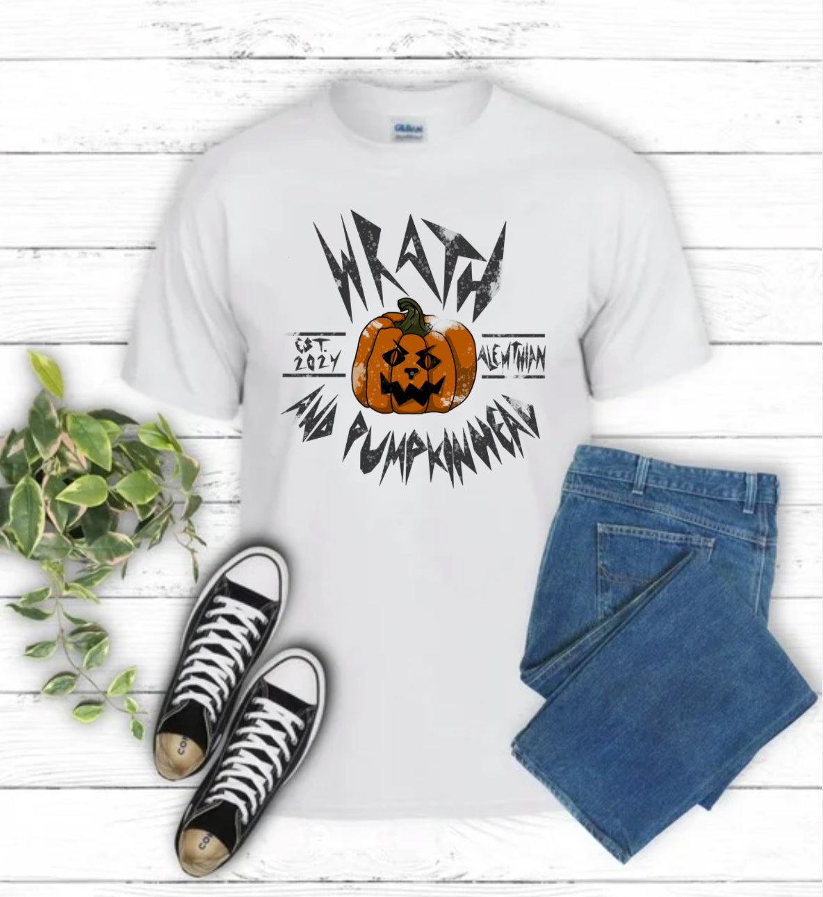 Books- Wrath and Pumpkinhead Sublimation Top