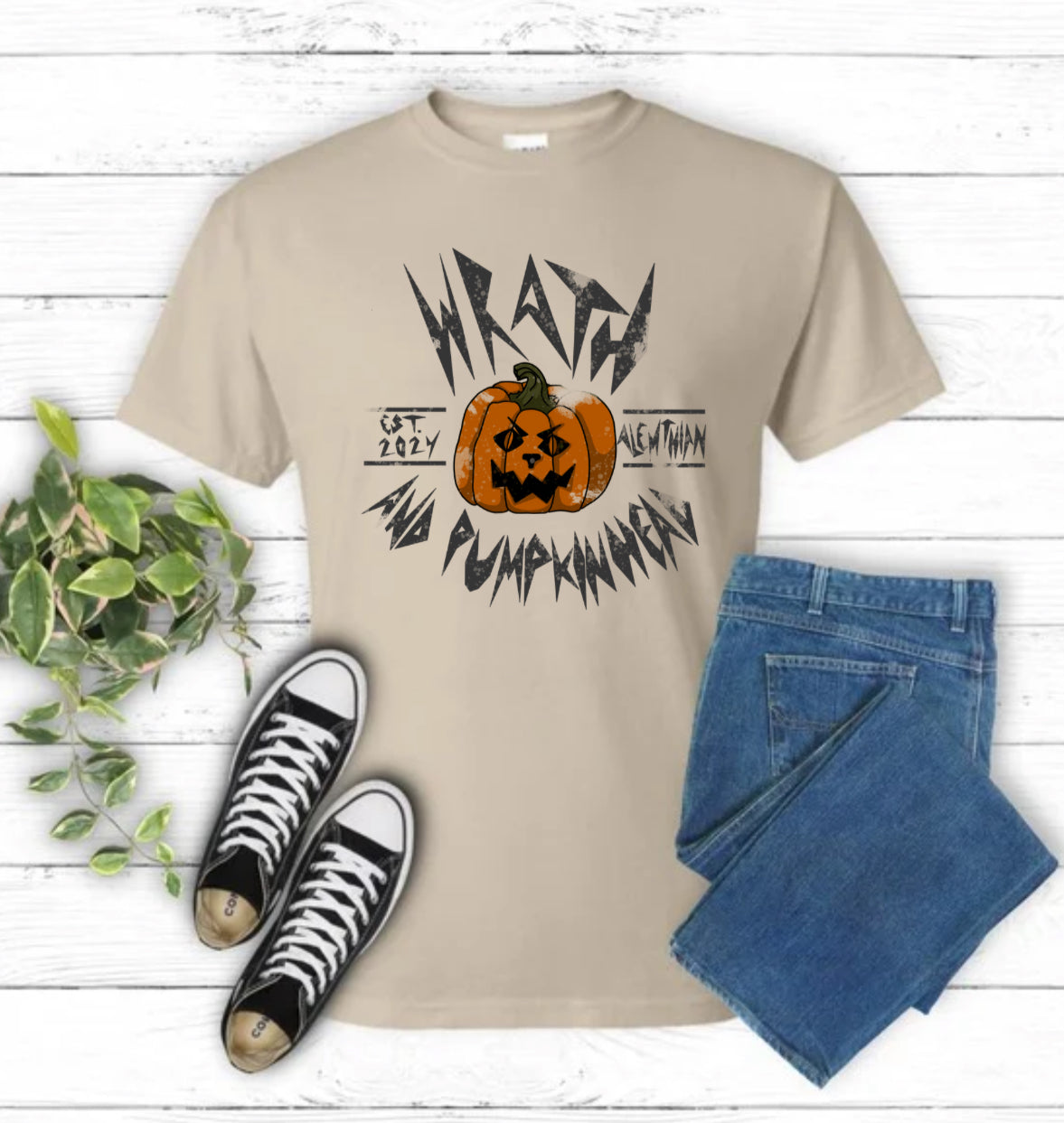 Books- Wrath and Pumpkinhead Sublimation Top