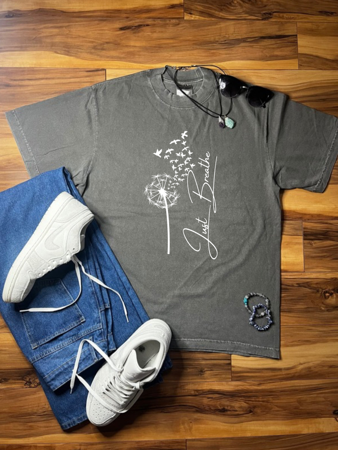 Just Breathe Tee