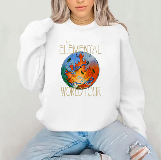 Books- The Elemental World Tour Sublimation Top