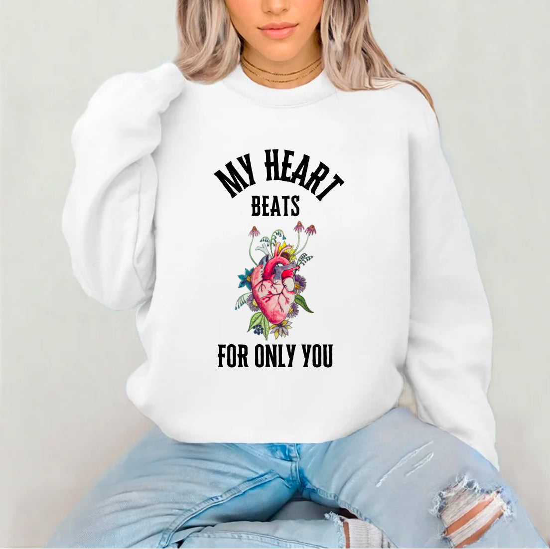 Valentines- My Heart Sublimated Top