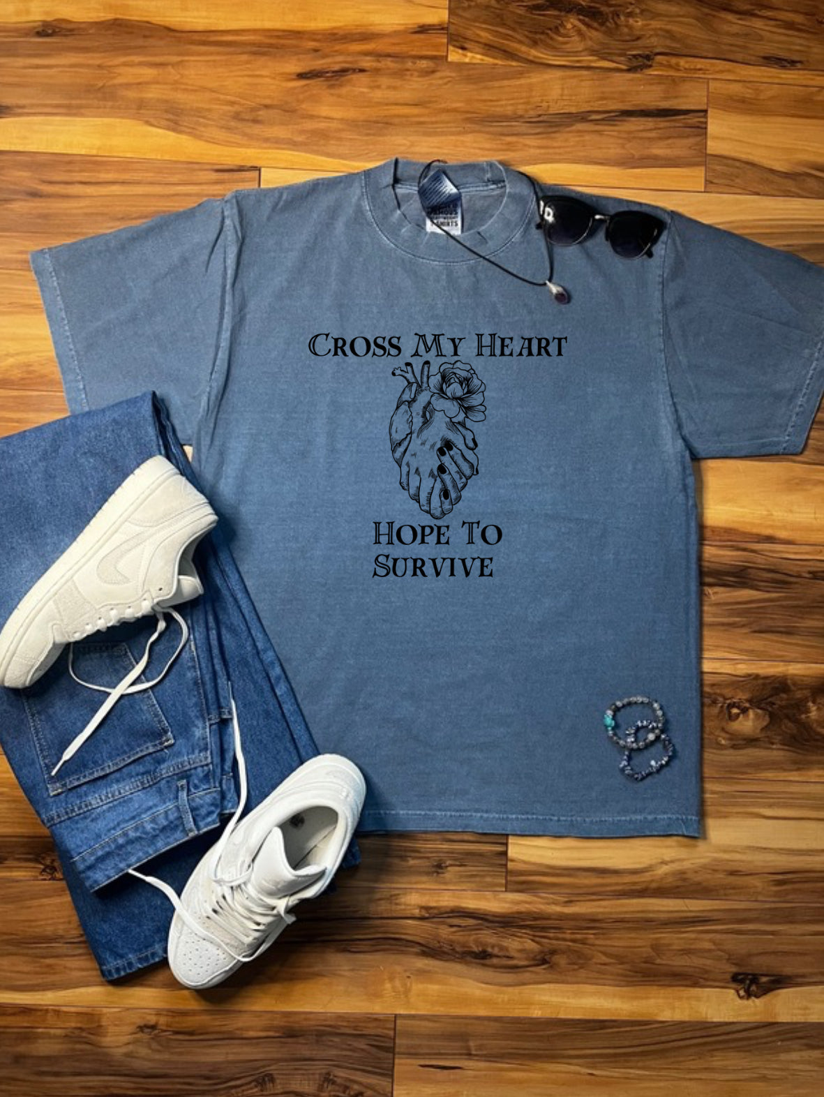 Cross My Heart Tee