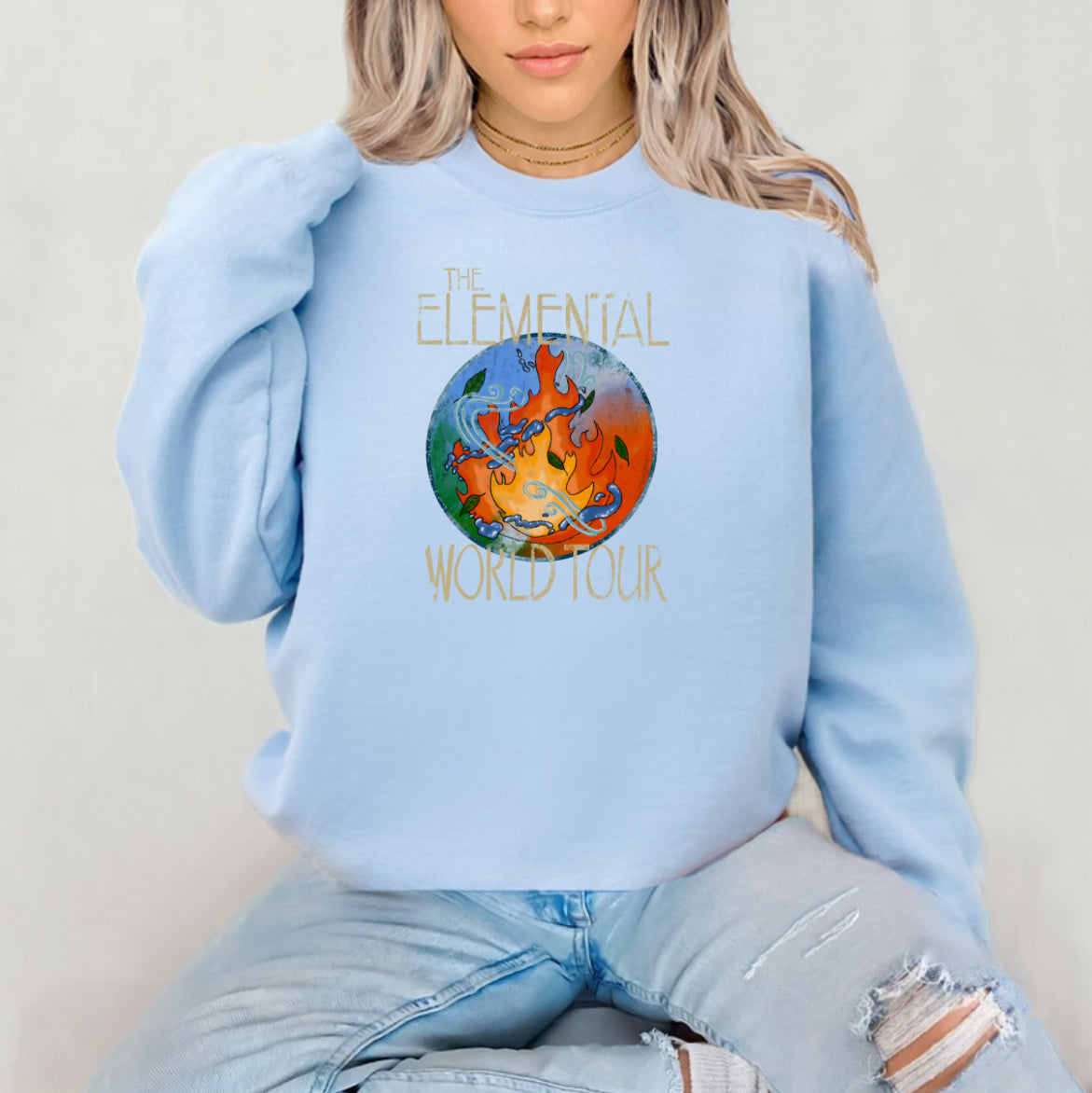 Books- The Elemental World Tour Sublimation Top