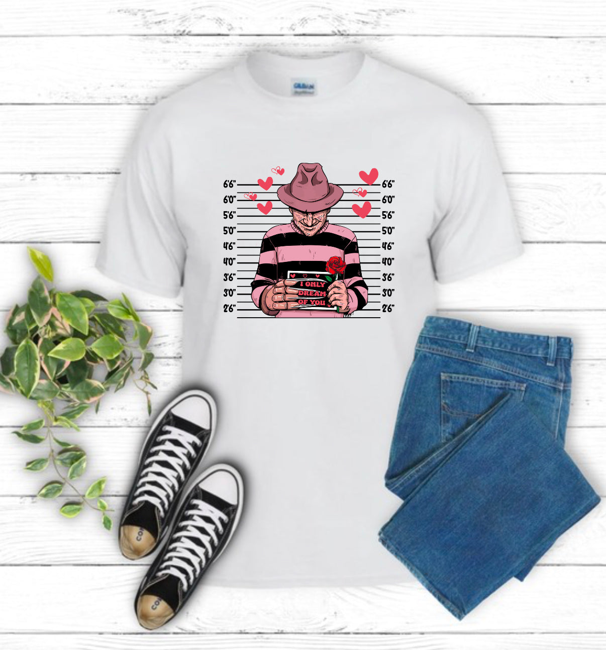 Valentines- I Only Dream Of You Sublimated Top