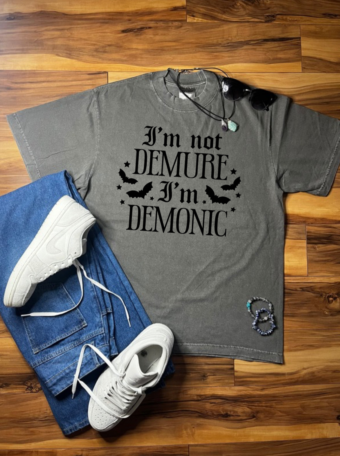 I’m Not Demure I’m Demonic Tee