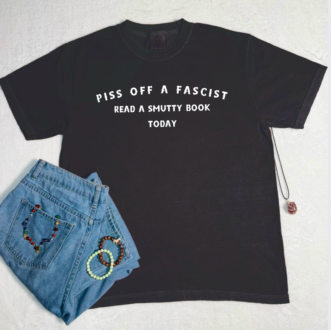 Bookish/Human Rights -Read A Smutty Book Today Tee