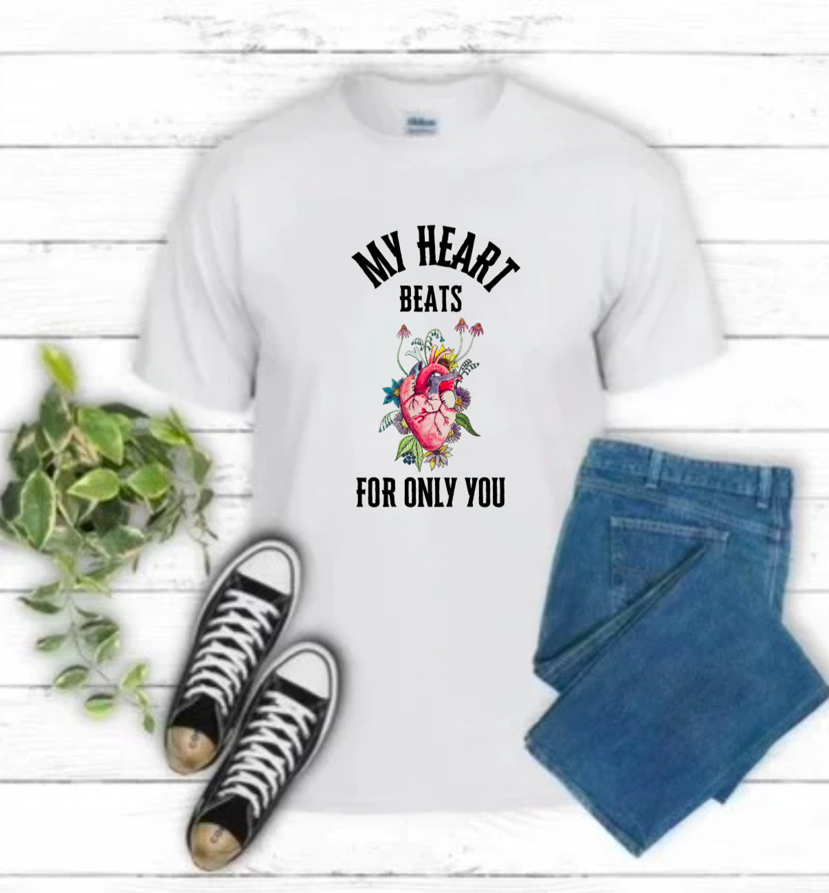 Valentines- My Heart Sublimated Top