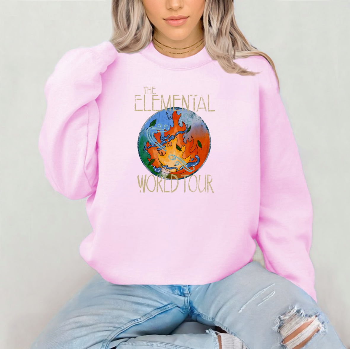 Books- The Elemental World Tour Sublimation Top