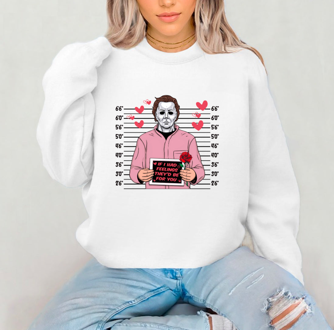 Valentines- If I Had Feelings Sublimated Top