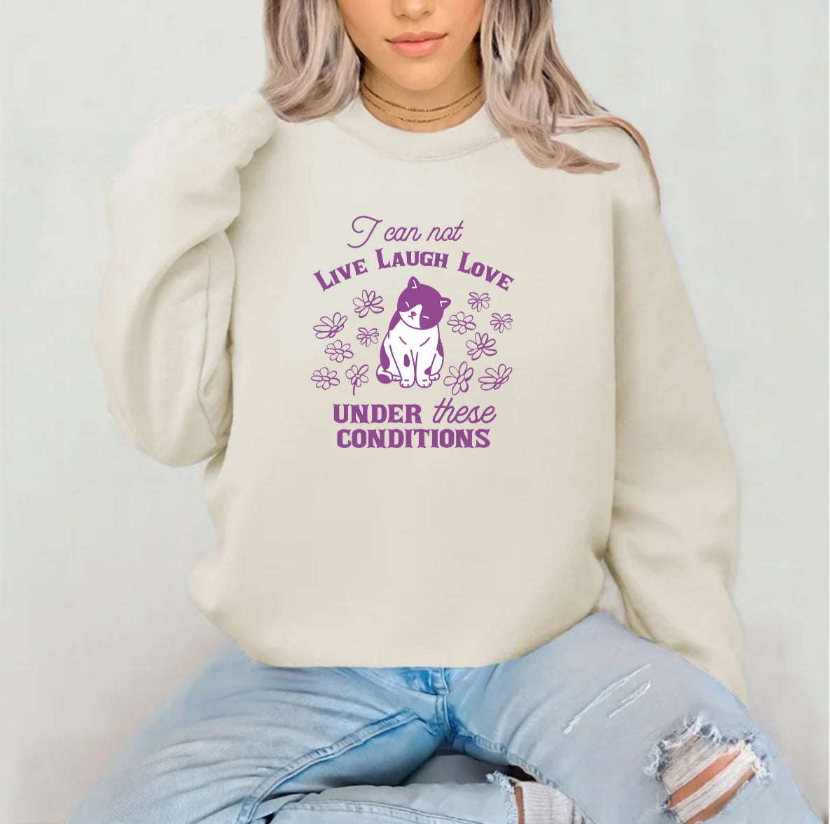 Mental Health- Live Laugh Love Sublimated Top