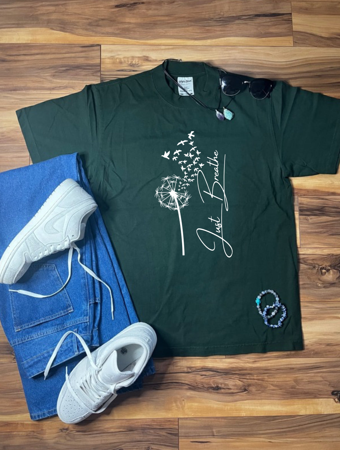 Just Breathe Tee