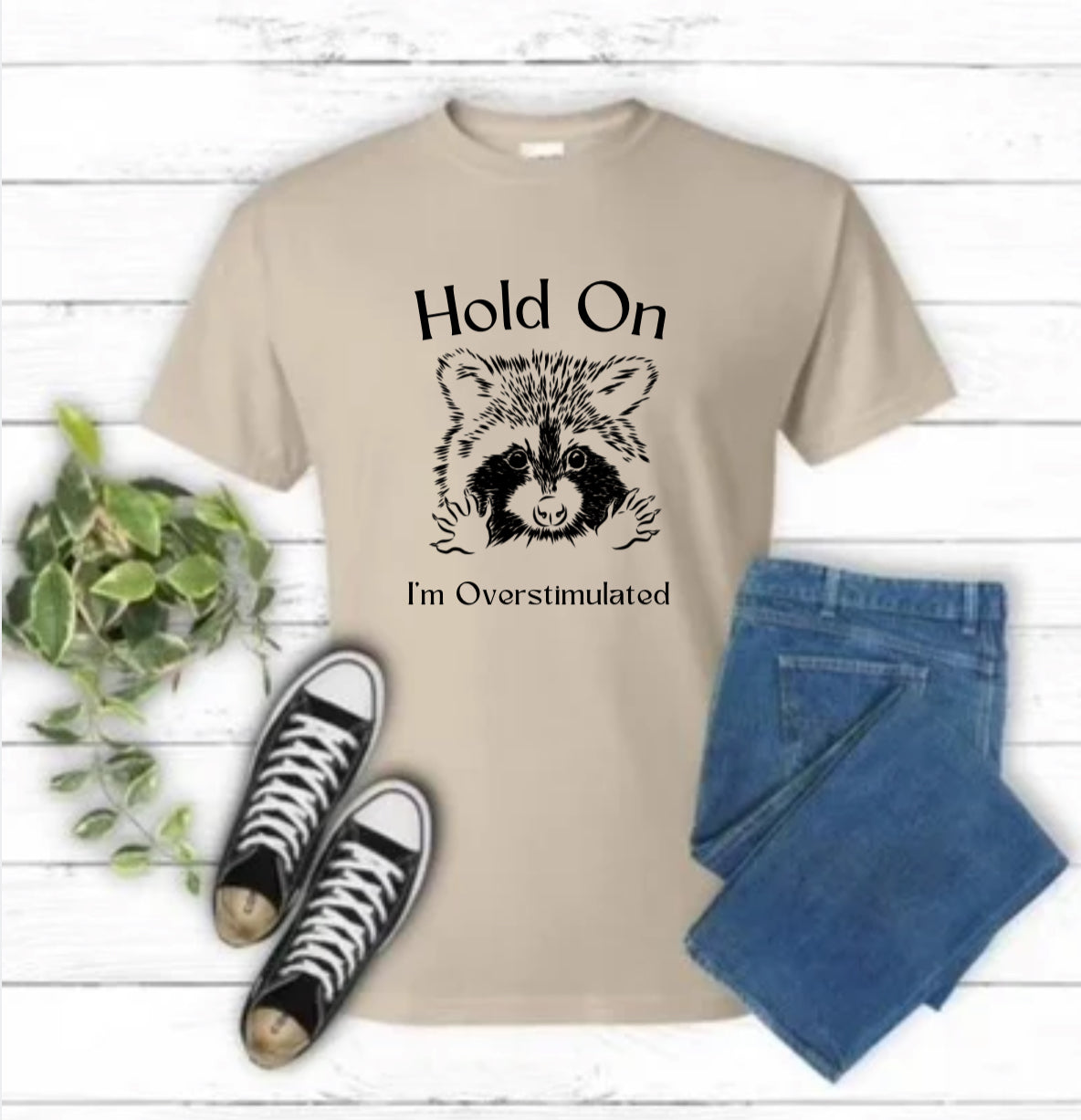 Mental Health- Hold On I’m Overstimulated Sublimation Top