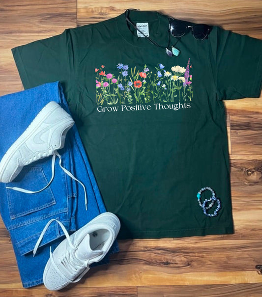 Grow Positive Thoughts Shaka Wear Tee