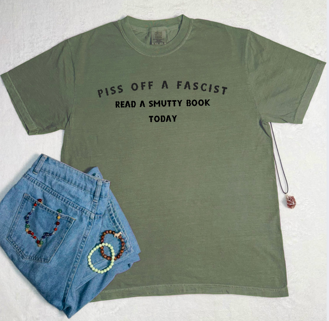 Bookish/Human Rights -Read A Smutty Book Today Tee