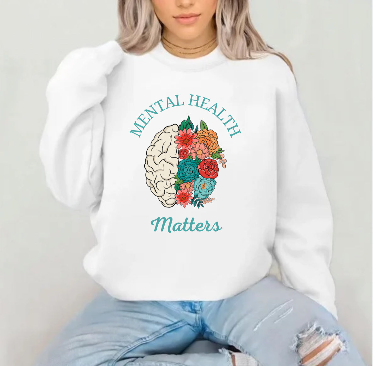 Mental Health Matters Sublimation Gildan Top