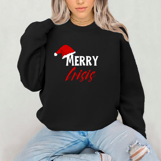 Holiday- Merry Crisis Top