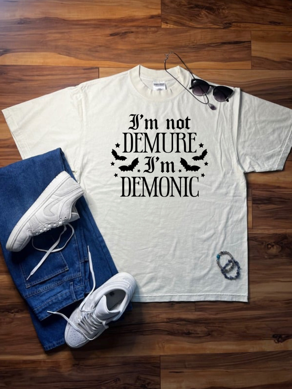 I’m Not Demure I’m Demonic Tee