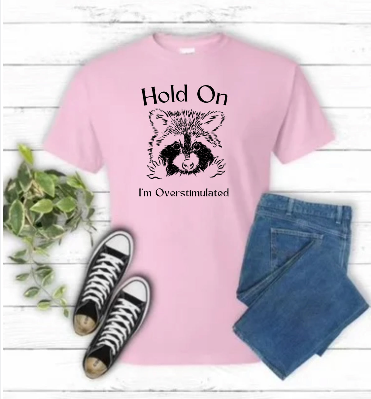 Mental Health- Hold On I’m Overstimulated Sublimation Top