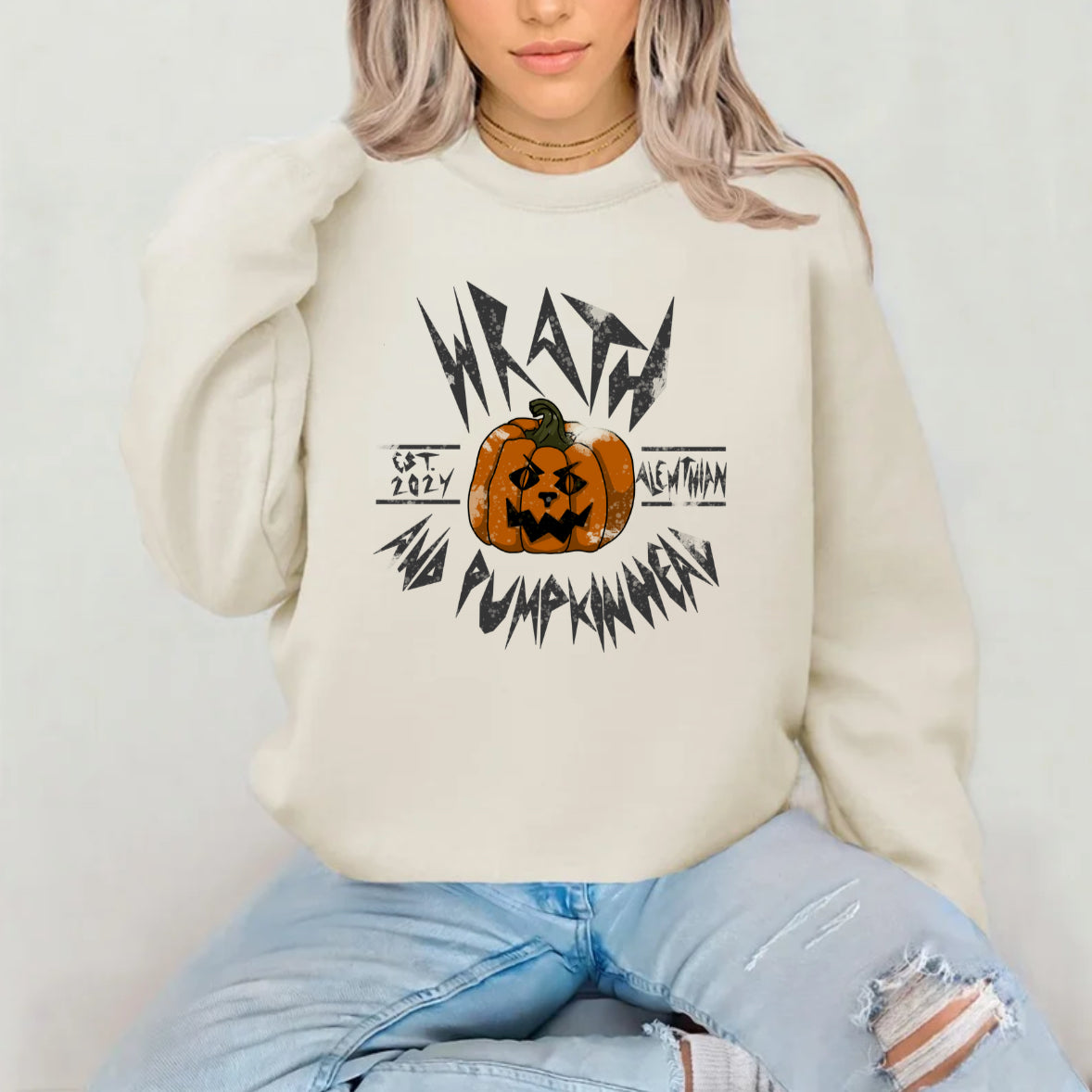 Brea Lamb Officially Licensed: Wrath and Pumpkinhead Sublimation Gildan Tops