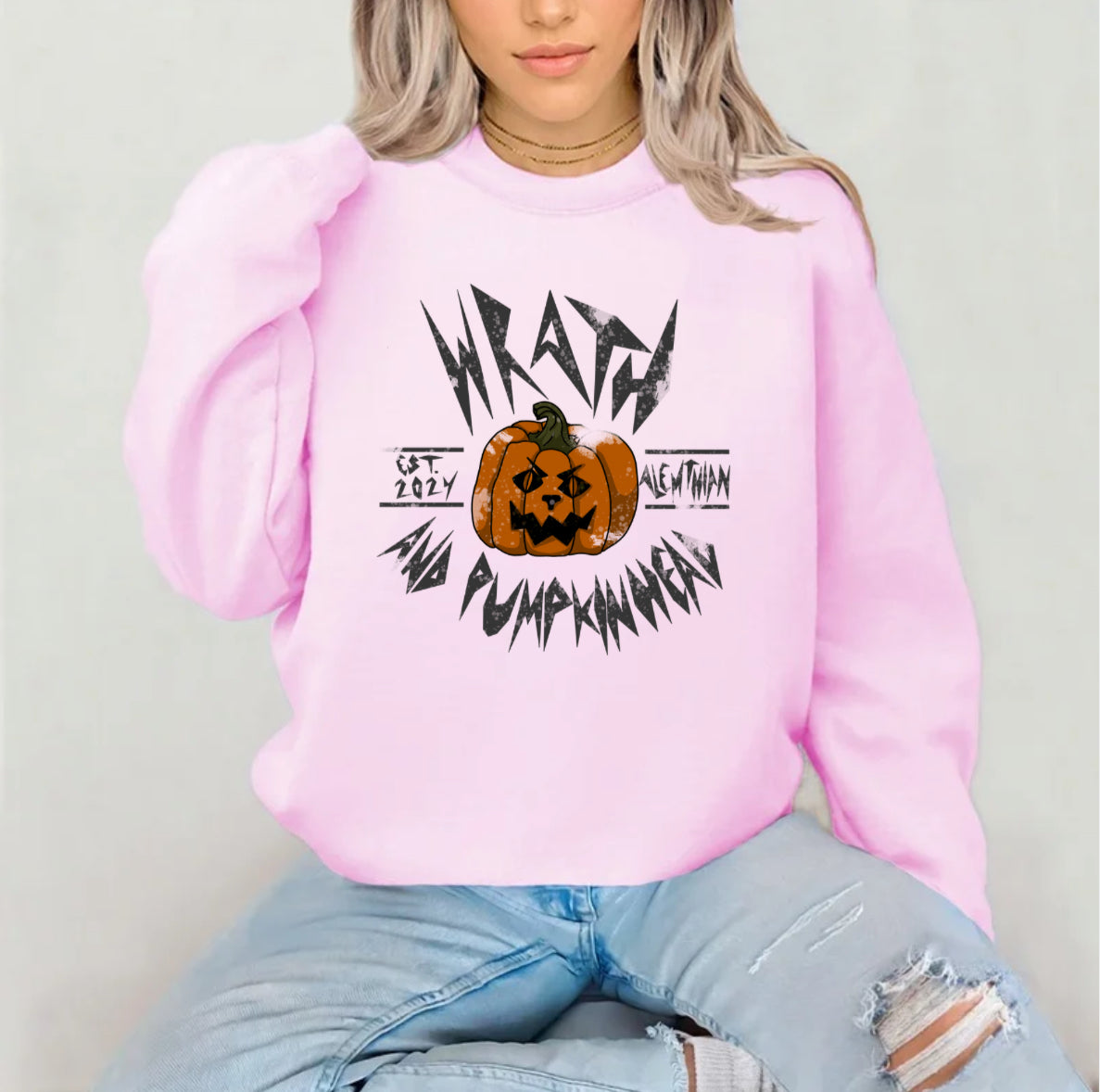 Brea Lamb Officially Licensed: Wrath and Pumpkinhead Sublimation Gildan Tops