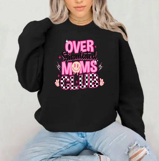 Mental Health- Overstimulated Moms Club Top