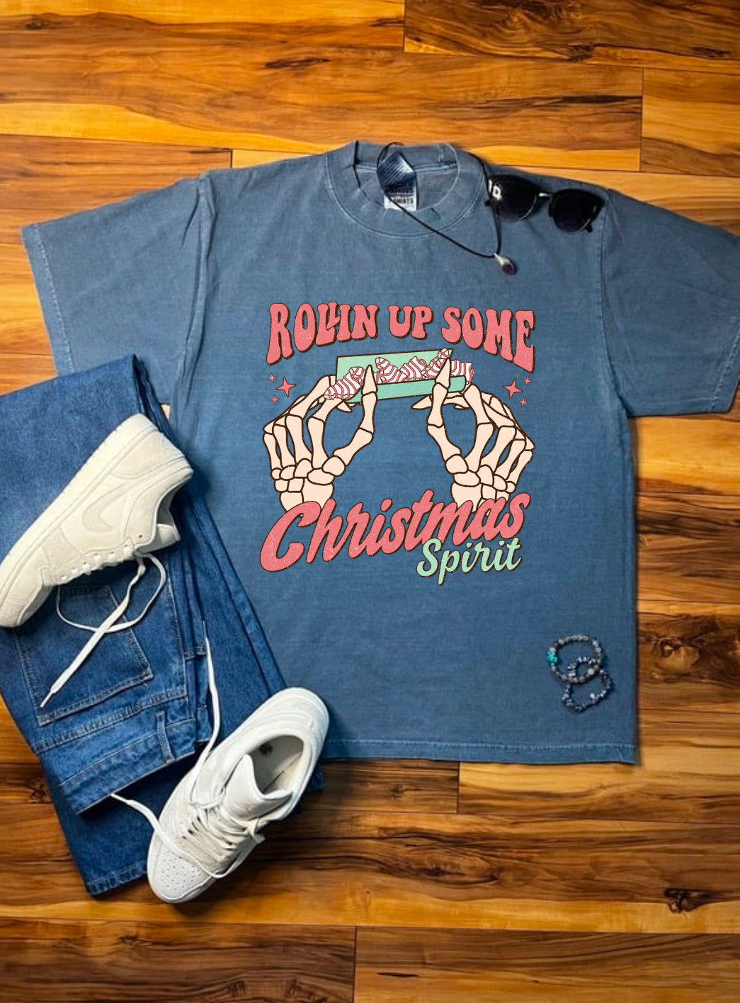 Rollin Up Some Christmas Spirit Tee