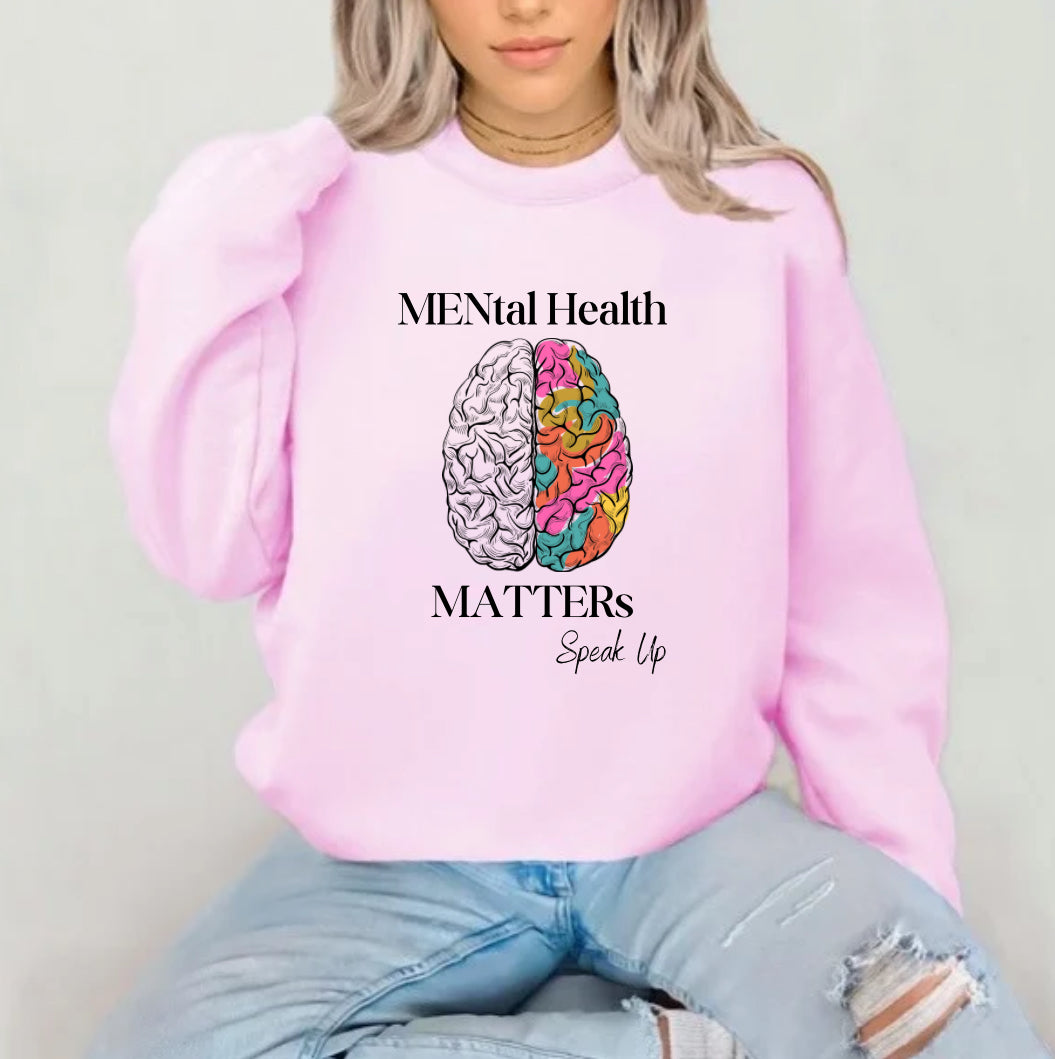 Mental Health- MENtal Health MATTERs Sublimation Top