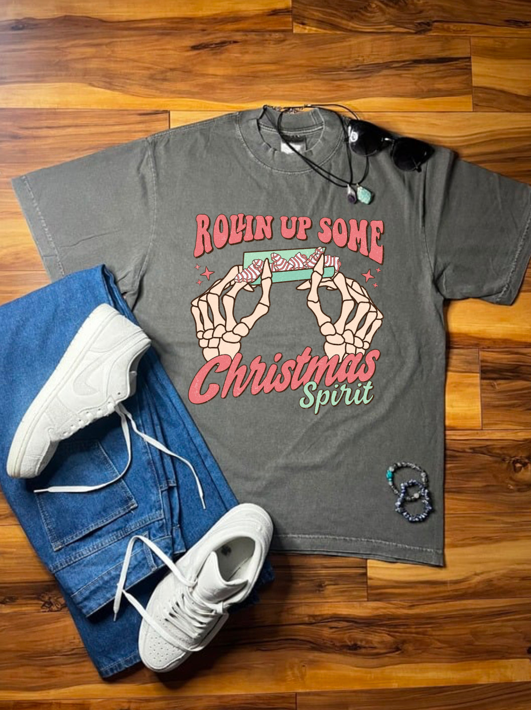 Rollin Up Some Christmas Spirit Tee