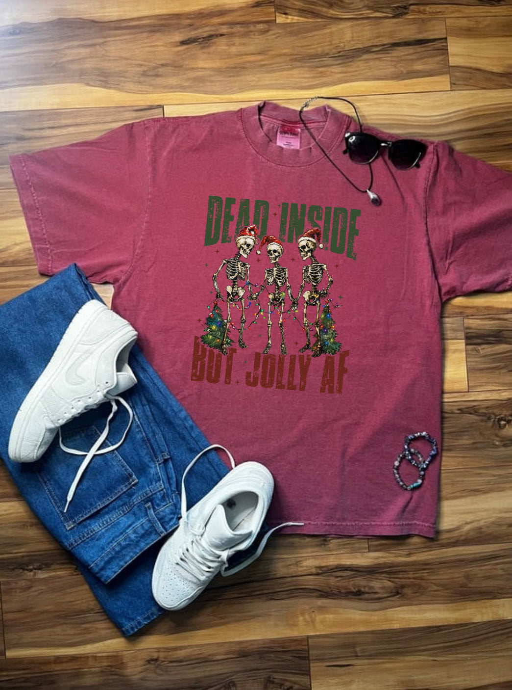 Dead Inside But Jolly AF Tee