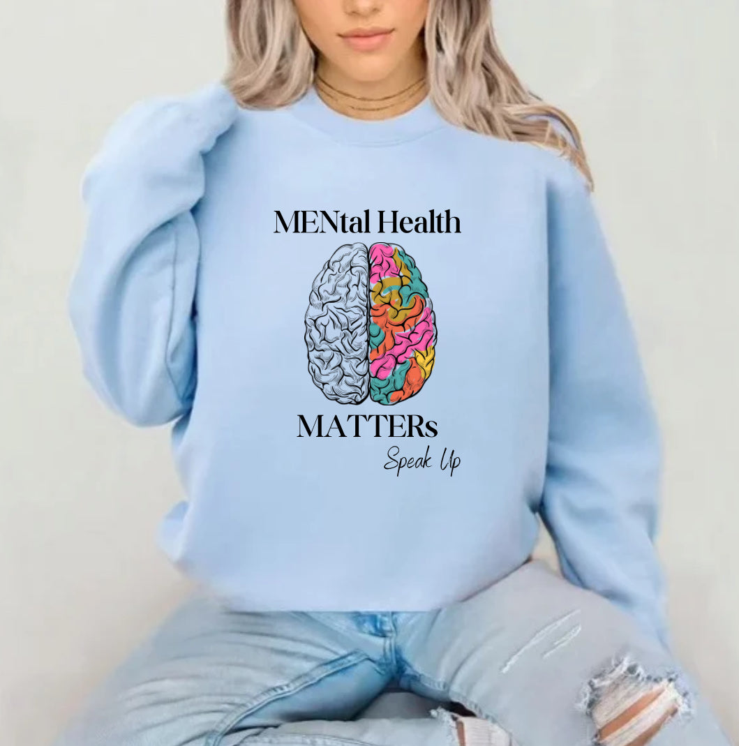 Mental Health- MENtal Health MATTERs Sublimation Top