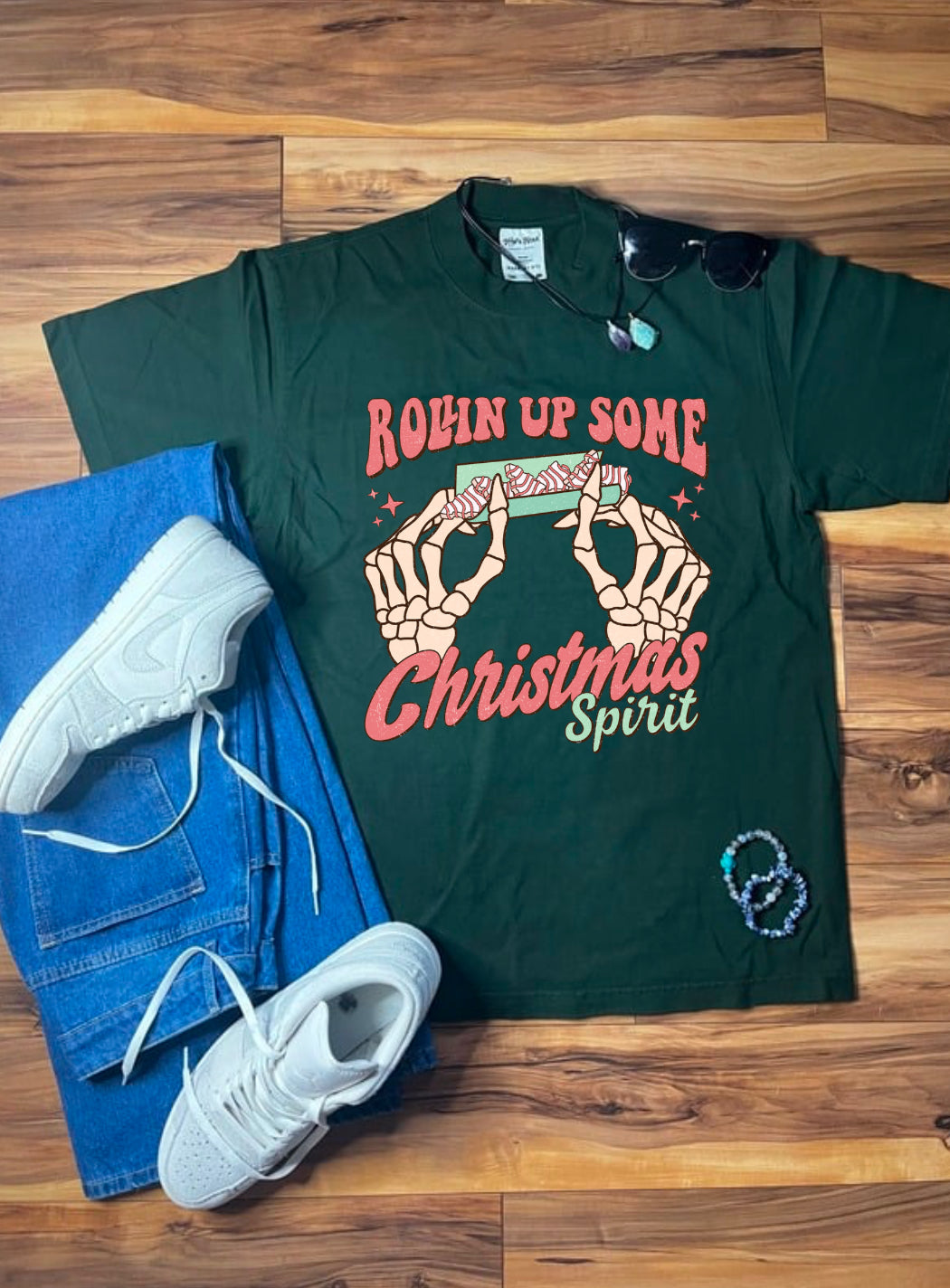 Rollin Up Some Christmas Spirit Tee