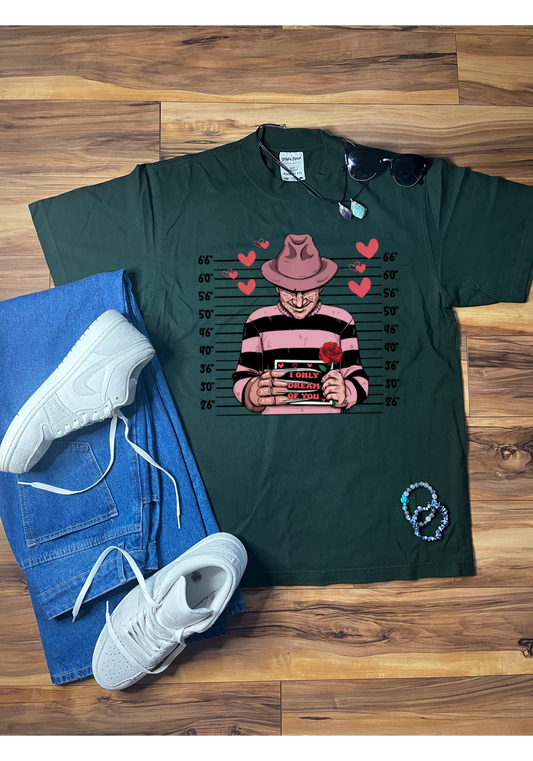 Valentines Freddy Krueger Tee