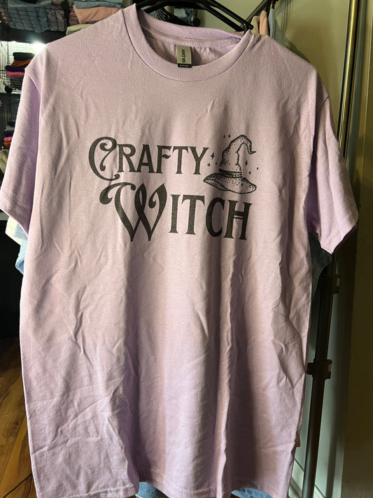 Crafty witch T shirt